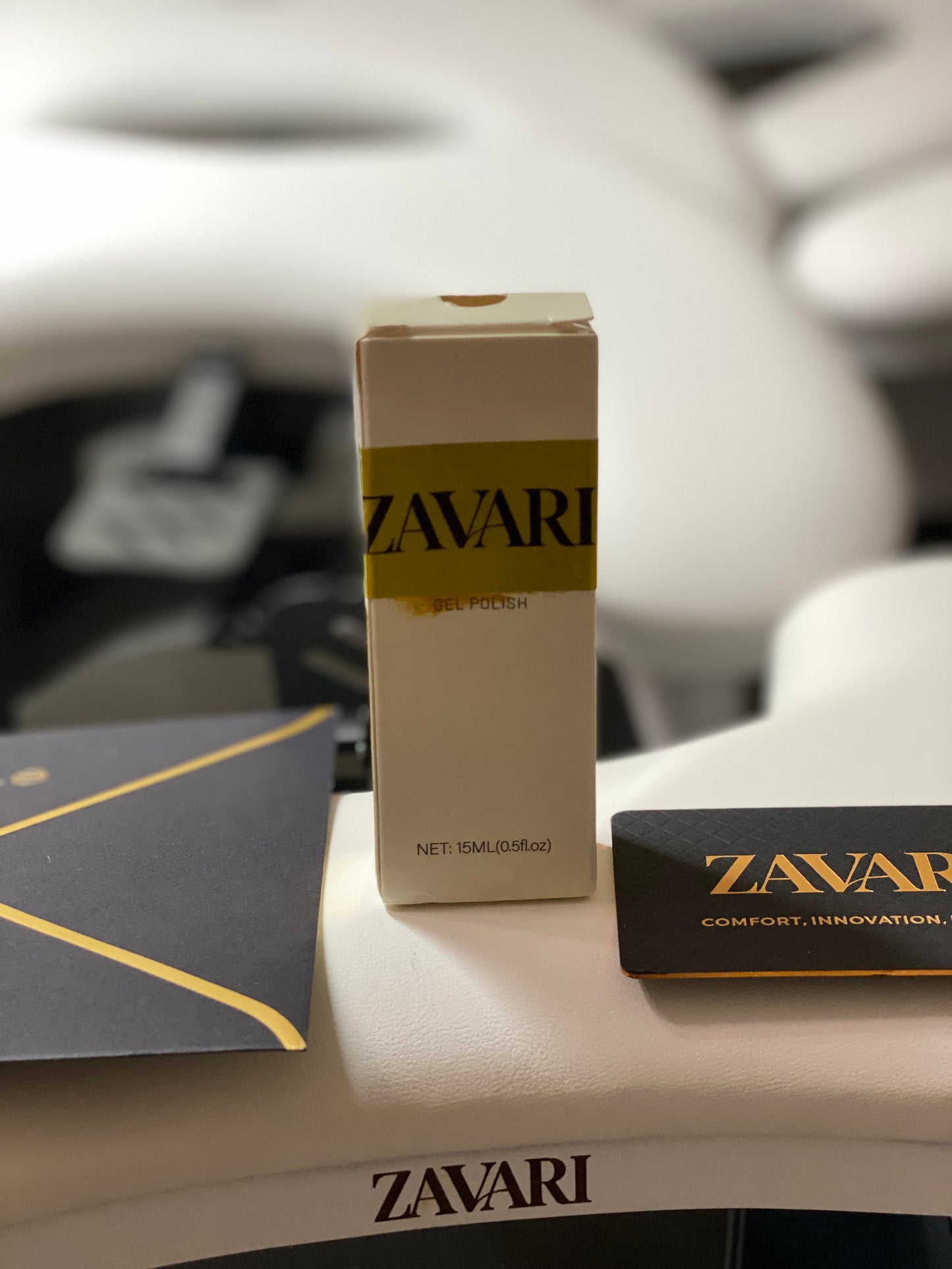 Zavari™ Ergonomic Arm Rest for Nail Techs 💅 With Built-in Phone Holder + Gel Polish Zavari +Free Special Gift
